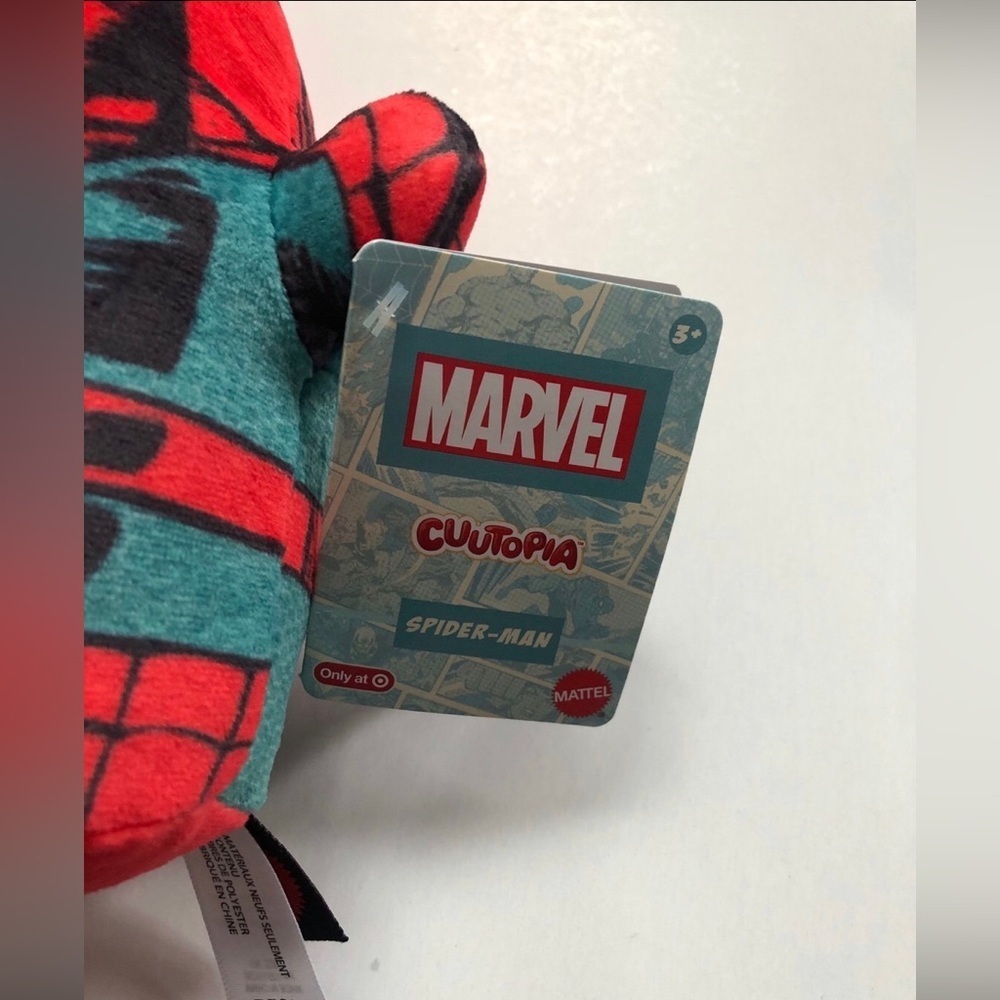 BRAND NEW w/Tags - 8” Marvel Cuutopia Reimagined/Vintage Spider-Man Plush Toy - Picture 3 of 3